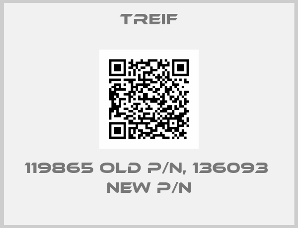 TREIF-119865 old P/N, 136093  new P/N