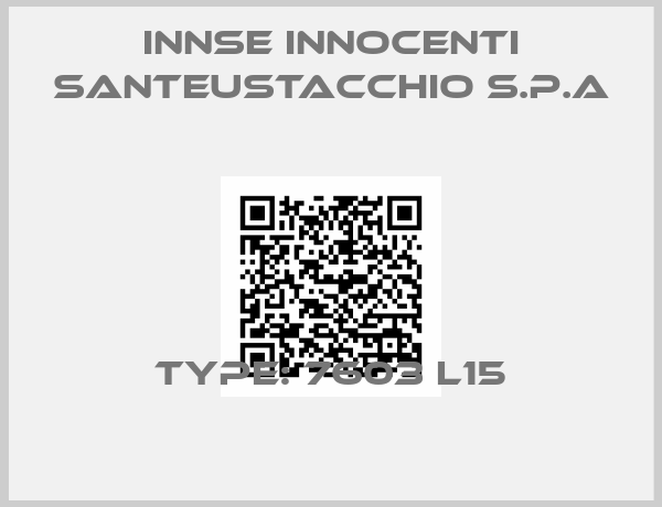 Innse Innocenti Santeustacchio S.P.A-Type: 7603 L15