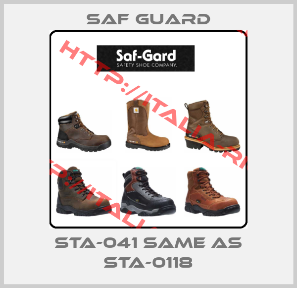 Saf Guard-STA-041 same as STA-0118