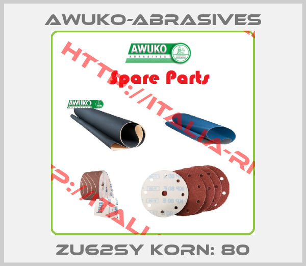 AWUKO-ABRASIVES-ZU62SY Korn: 80