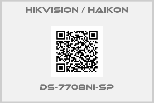 Hikvision / Haikon-DS-7708NI-SP