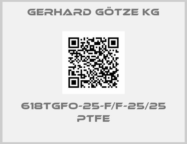 Gerhard Götze Kg-618tGFO-25-f/f-25/25 PTFE