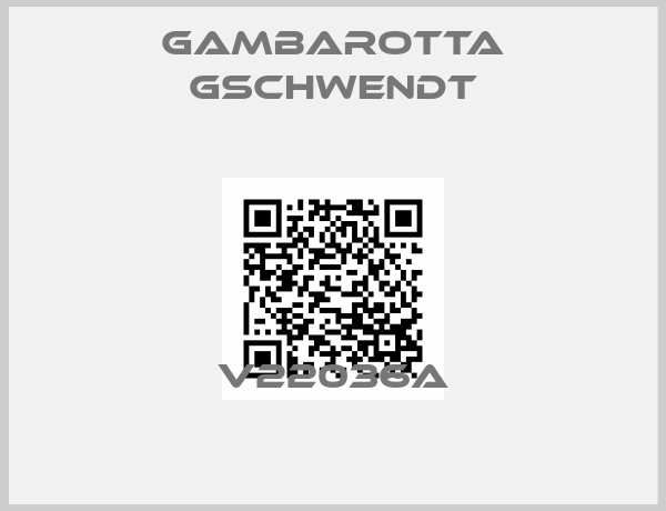 Gambarotta Gschwendt-V22036A