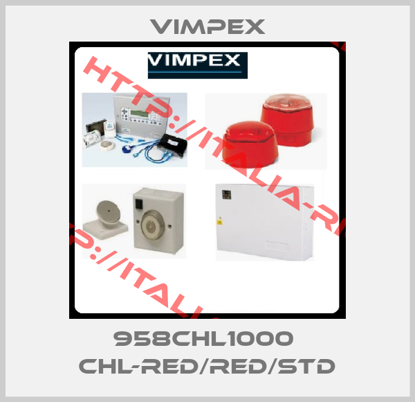 Vimpex-958CHL1000  CHL-Red/Red/Std