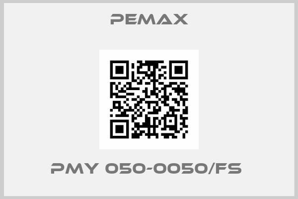 Pemax-PMY 050-0050/FS 