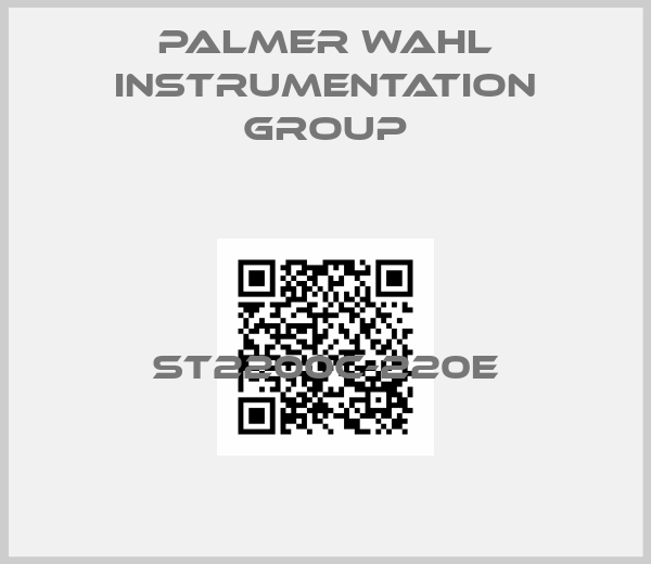 Palmer Wahl instrumentation Group-ST2200C-220E