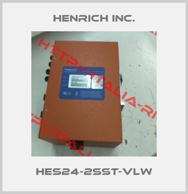Henrich Inc.-HES24-2SST-VLW