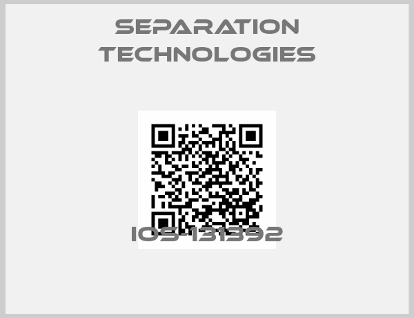 Separation Technologies-IOS-131392