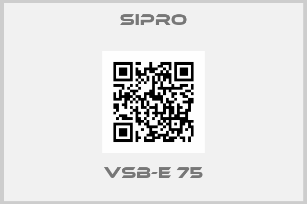 SIPRO-VSB-E 75