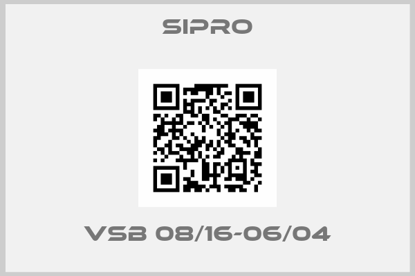 SIPRO-VSB 08/16-06/04