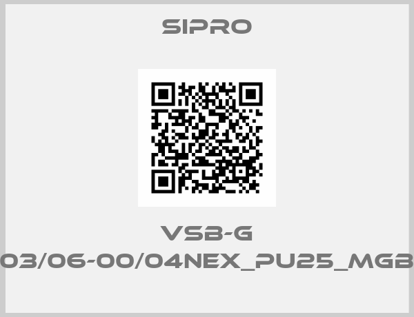 SIPRO-VSB-G 03/06-00/04NEX_PU25_MGB