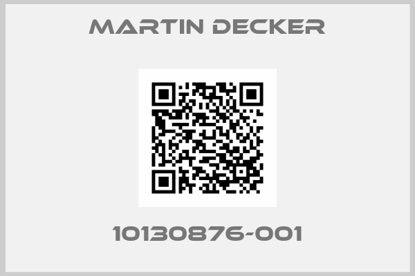 MARTIN DECKER-10130876-001