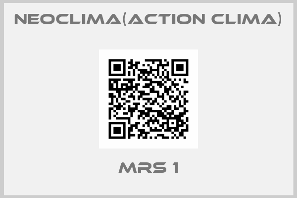 NeoClima(Action clima)-MRS 1