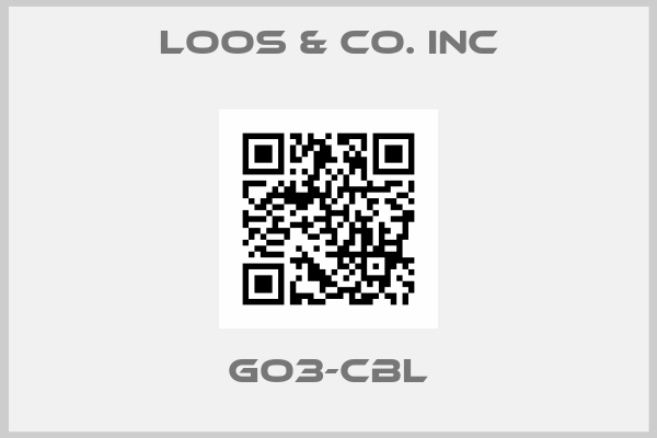 Loos & Co. Inc-GO3-CBL