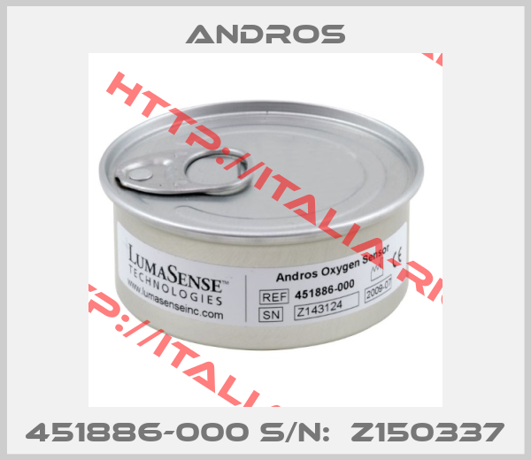 Andros-451886-000 S/N:  Z150337
