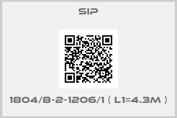 SIP-1804/8-2-1206/1 ( L1=4.3m )