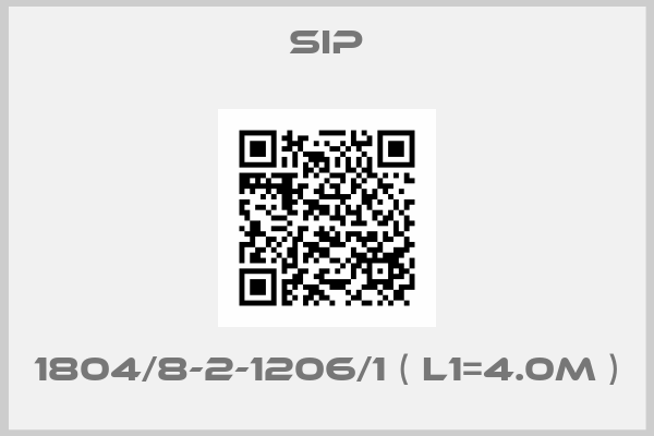 SIP-1804/8-2-1206/1 ( L1=4.0m )