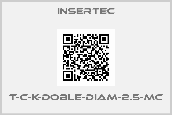 Insertec-T-C-K-DOBLE-DIAM-2.5-MC