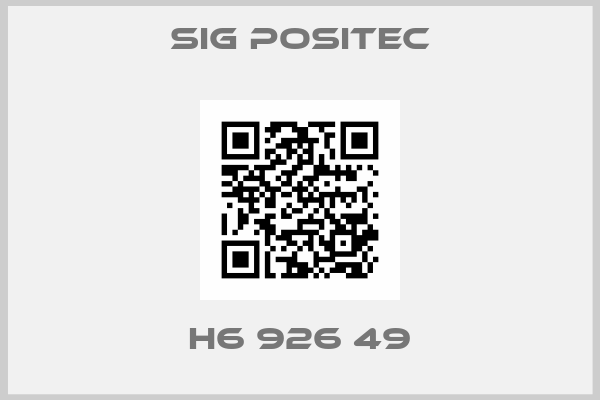 SIG Positec-H6 926 49