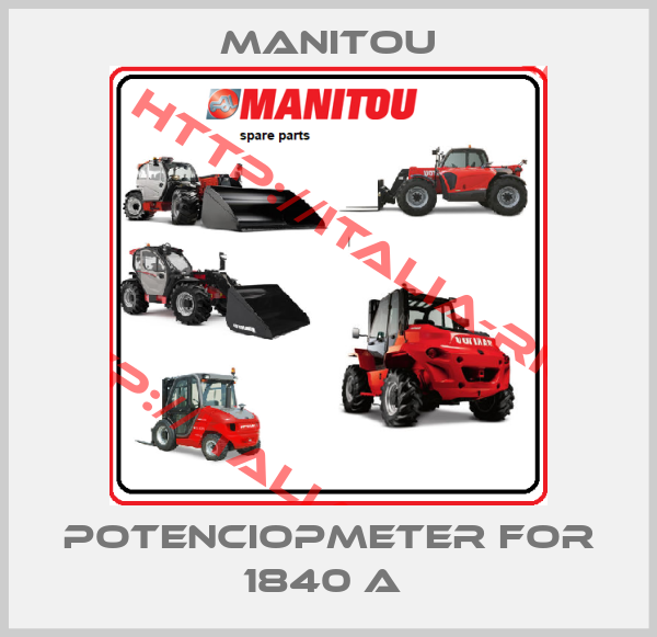Manitou-POTENCIOPMETER FOR 1840 A 