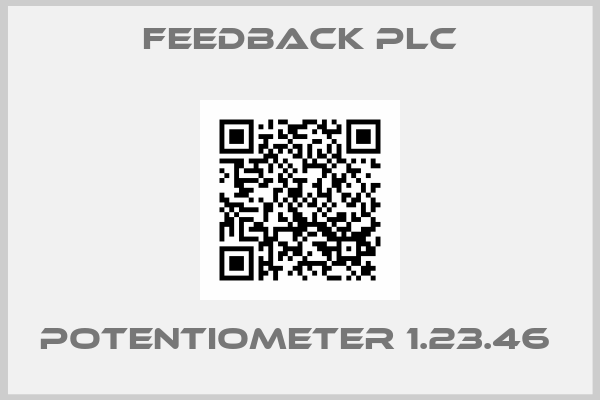 Feedback plc-POTENTIOMETER 1.23.46 