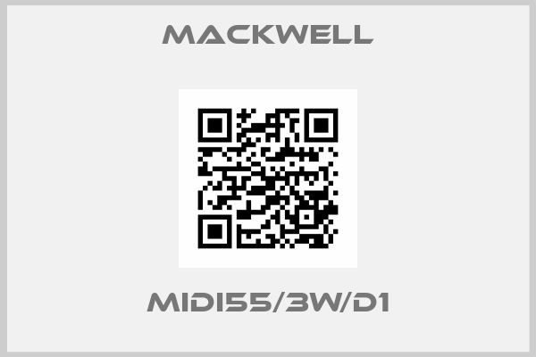 Mackwell-MIDI55/3W/D1
