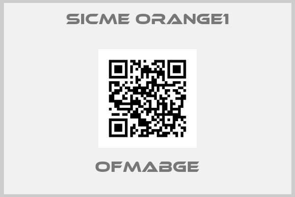 SICME ORANGE1-OFMABGE