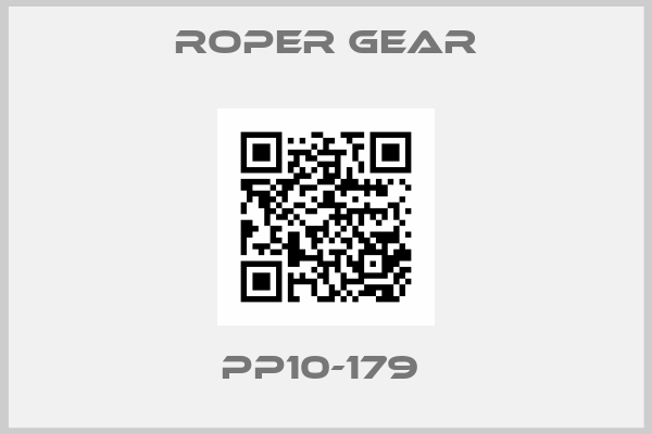 Roper gear-PP10-179 