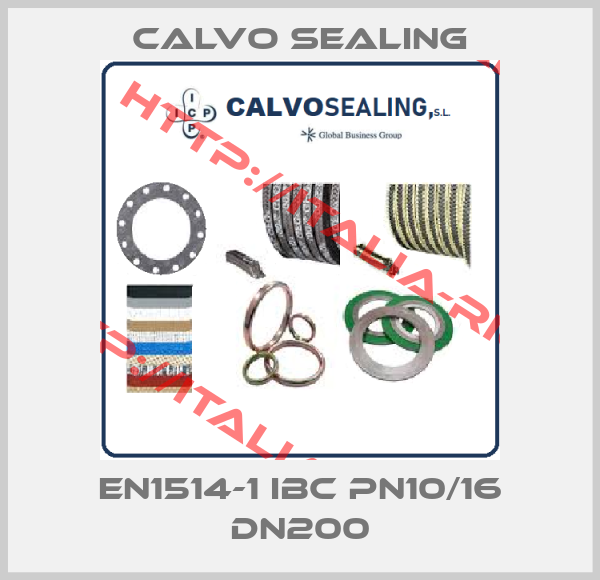 Calvo Sealing-EN1514-1 IBC PN10/16 DN200