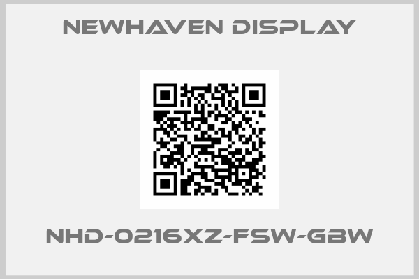 Newhaven Display-NHD-0216XZ-FSW-GBW