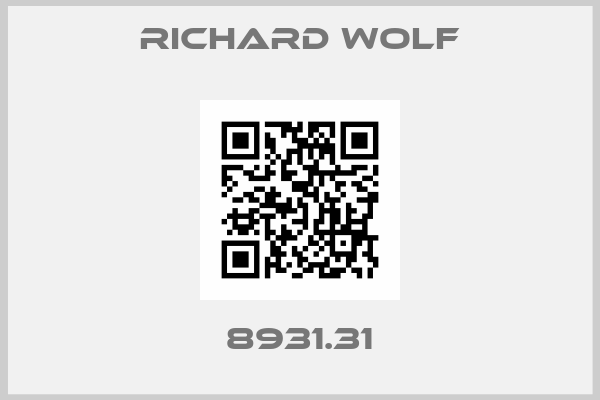 RICHARD WOLF-8931.31