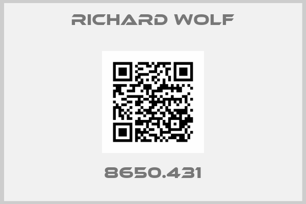 RICHARD WOLF-8650.431