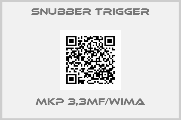 SNUBBER TRIGGER-MKP 3,3MF/WIMA