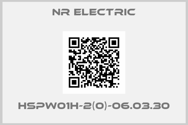 NR Electric-HSPW01H-2(0)-06.03.30