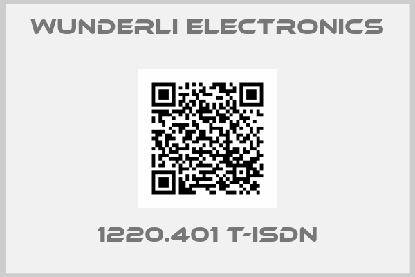 Wunderli Electronics-1220.401 T-ISDN