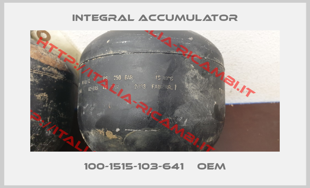 Integral Accumulator-100-1515-103-641    oem