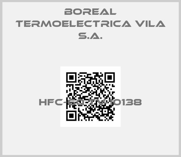 Boreal TERMOELECTRICA VILA S.A.-HFC-60 TV-10138