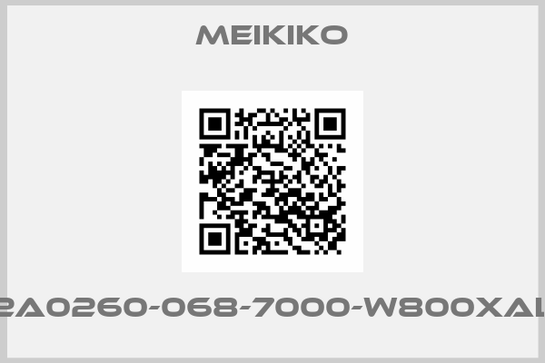 Meikiko-2A0260-068-7000-W800XAL