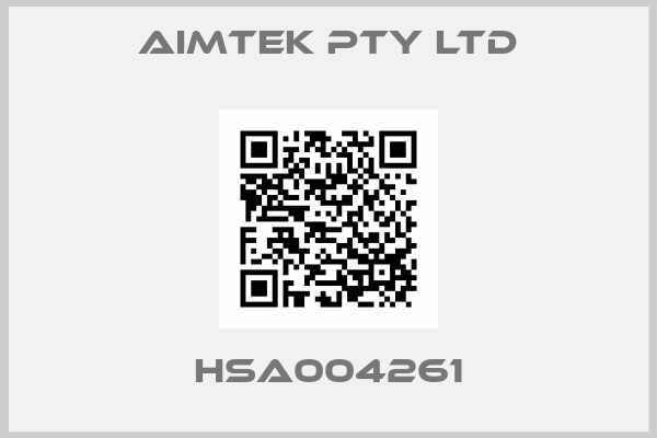AIMTEK PTY LTD-HSA004261