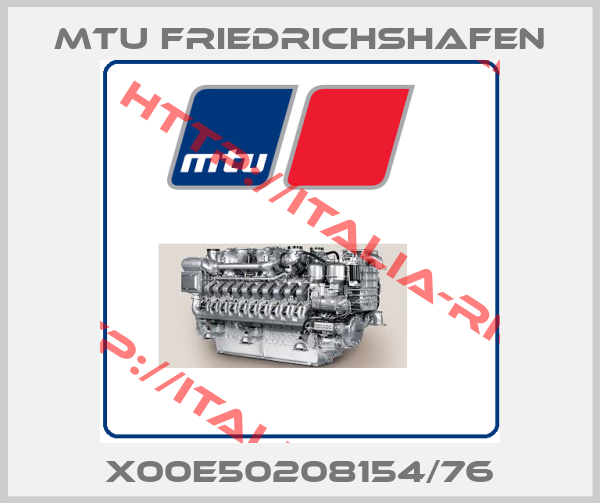 MTU FRIEDRICHSHAFEN-X00E50208154/76