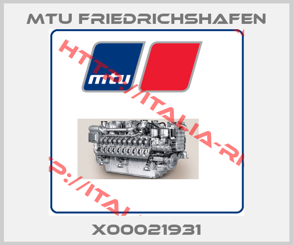 MTU FRIEDRICHSHAFEN-X00021931