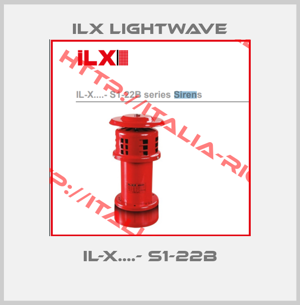 ILX Lightwave-IL-X....- S1-22B