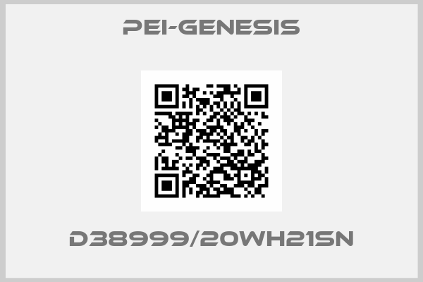PEI-Genesis-D38999/20WH21SN
