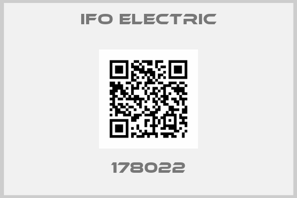 IFO ELECTRIC-178022