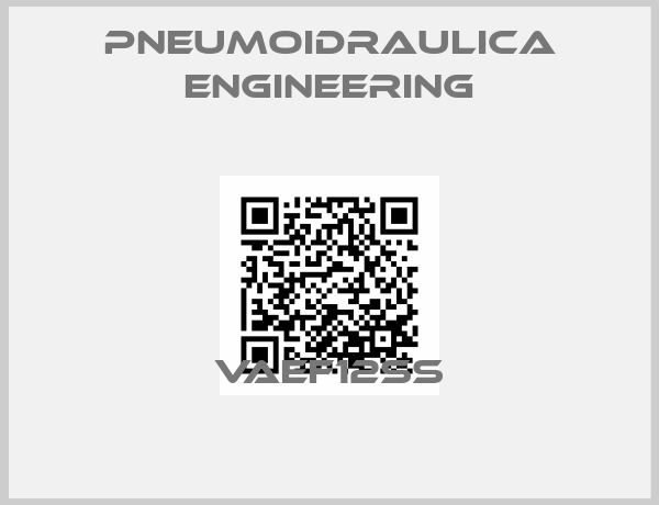 Pneumoidraulica Engineering-VAEF12SS