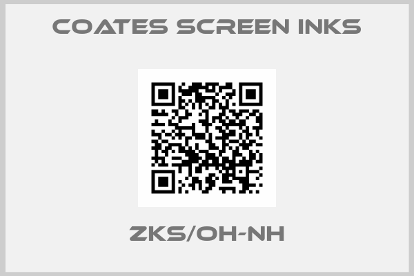 Coates Screen Inks-ZKS/OH-NH