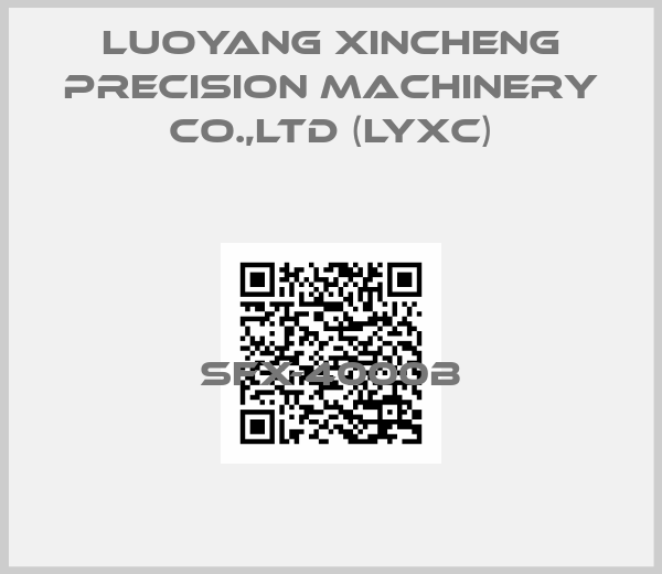 Luoyang Xincheng Precision Machinery Co.,Ltd (LYXC)-SFX-4000B