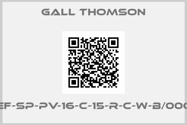 Gall Thomson-REF-SP-PV-16-C-15-R-C-W-B/0002