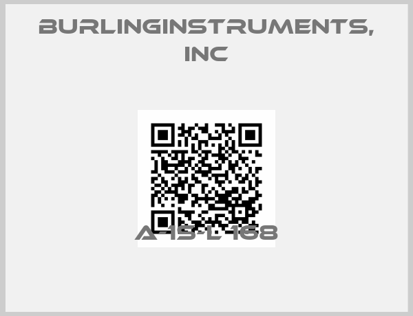 BurlingInstruments, Inc-A-1S-L 168