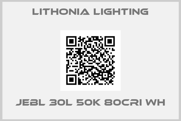 LITHONIA LIGHTING-JEBL 30L 50K 80CRI WH